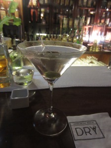 A Dry Martini at Dry Martini
